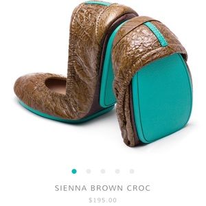 Tieks Sienna Brown Flats
